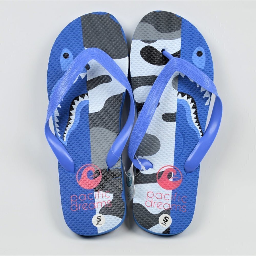 3/$19 Nwt Mens Pacific Dreams Flip Flops All Sizes